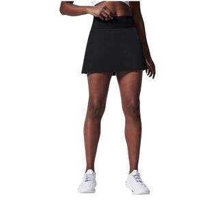SPANX Black The Get Moving 14" Skort Size Large